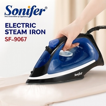 <img src="sonifer-sf9067.jpg" alt="اتو بخار سونیفر مدل SF9067 با کفه سرامیکی و توان 2600 وات">