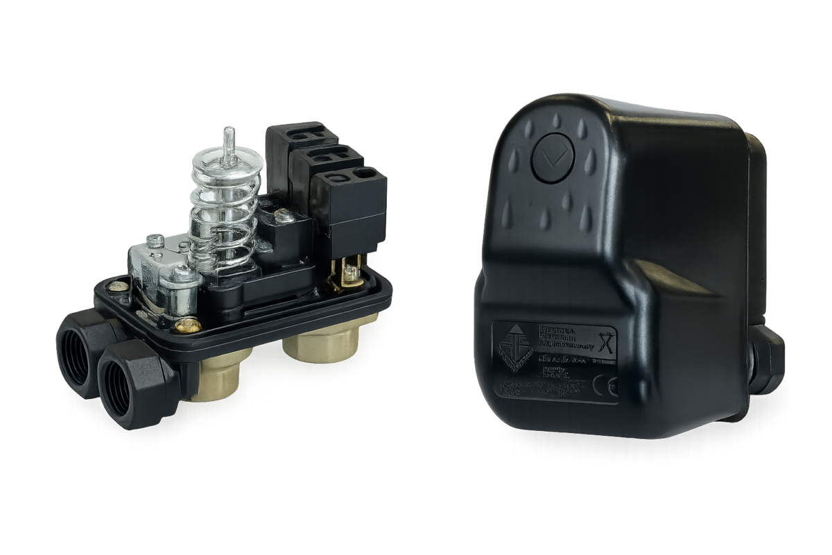 Italtecnica PM12 water pump switches